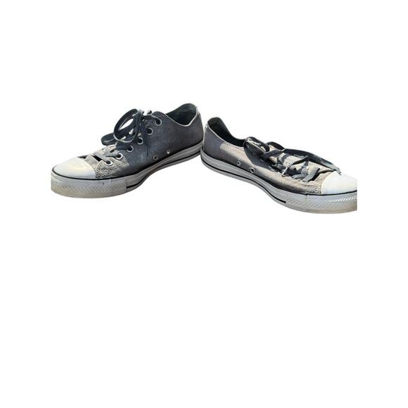 Converse Women's Size 10 Stone Wash Gray All Star - Picture 4 of 8